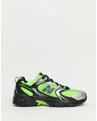 new balance lime green sneakers