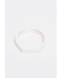 Ming Yu Wang | Metallic Silver Theorem Ring | Lyst