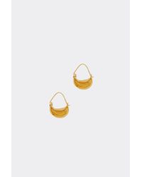 Anissa Kermiche - Metallic Mini Paniers Dorés Earrings - Gold - Lyst
