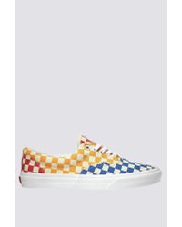 vans era multi checkerboard