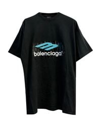 Balenciaga Tbilisi Oversized T-Shirt in Gray for Men | Lyst