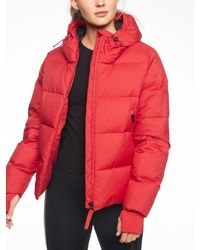 black shine puffer jacket