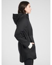 Athleta Lakeview Rainout Parka in Black 