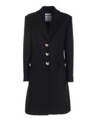 moschino wool coat