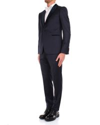 Emporio Armani Abiti Eleganti Uomo Blu in Blue for Men | Lyst Australia