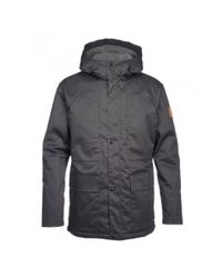 makia field jacket black