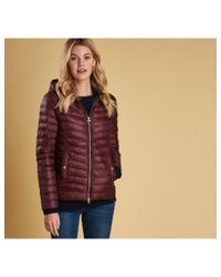 burgundy barbour jacket