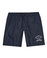 Paul & Shark Blue Swim Shorts for men