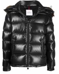 moncler jacket mens black bubble