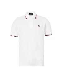 fred perry polo maroon