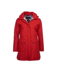 Barbour Women's Farron Jacket in Red - Lyst