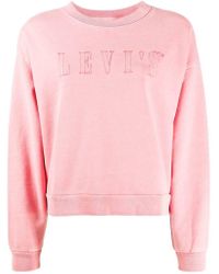 levis pink sweatshirt