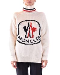 white moncler sweater