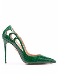 green pumps