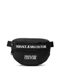 Versace Jeans Couture Marsupio Range Iconic Logo in Black for Men | Lyst