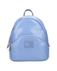 guess white backpack