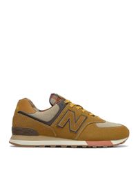 new balance 574 mens brown
