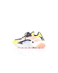 Stella McCartney eclypse logo sneaker zwart met wit - shoebaloo.nl/