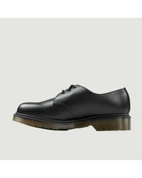 Dr. Martens Leather 1461 Narrow Fit Smooth Pw Smooth Dr. Martens in Black  for Men | Lyst