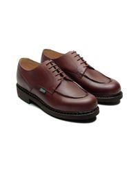 Paraboot Leather Chambord Shoe - Tex Marron-lis Marron in Brown 