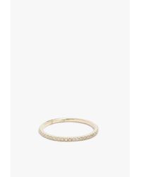 Gabriela Artigas | Metallic 14k Yellow Gold White Diamond Ring | Lyst