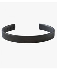 Marmol Radziner | Black Thin Cuff | Lyst
