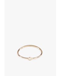 Gjenmi | Pink Single Diamond Ring | Lyst