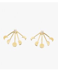 Pamela Love | Metallic Moonphase Ear Jacket | Lyst