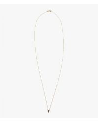 Mociun | Black Onyx Triangle Necklace | Lyst