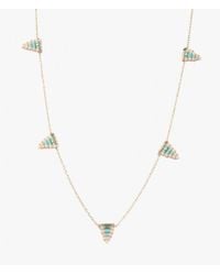 Iwona Ludyga | Blue Dawn Multi Beaded Flag Necklace | Lyst