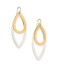 Stephanie Kantis | Metallic Paris Double Marquis & Teardrop Earrings | Lyst