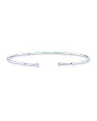 Anne Sisteron - 14kt White Gold Cuff - Lyst