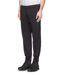 neil barrett jogger pants