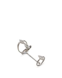 Rebecca Minkoff | Metallic Diamond Chain Ring | Lyst