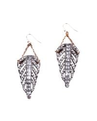 Lulu Frost | Metallic Demeter Earrings | Lyst