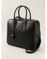 saint laurent museum briefcase
