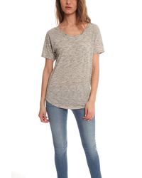 Helmut Lang - Gray Drop Back Top - Lyst