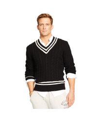 ralph lauren cricket sweater mens