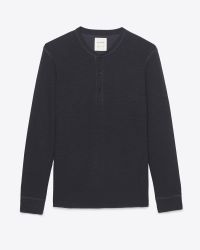 Billy Reid - Blue Hunter Henley for Men - Lyst