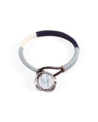 Lulu Frost - Metallic G. Frost Tri-Nation Wrapped Wax Seal Bracelet - Lyst