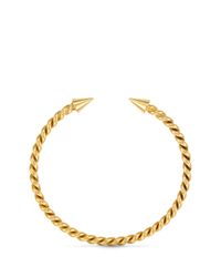 Ela Stone | Metallic 'angel' Double Arrow Head Cuff | Lyst