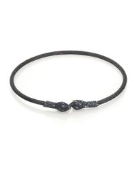 Alexis Bittar | Metallic Elements Dark Alchemy Crystal Serpent Wrap Collar Necklace | Lyst
