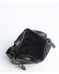 Lyst - Gucci Black Shiny Gg Plus Small Crossbody Bag in Black
