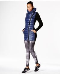 calvin klein performance puffer coat