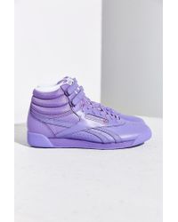 reebok purple sneakers