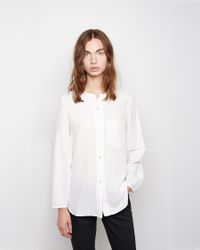 Étoile Isabel Marant White Nell Shirt