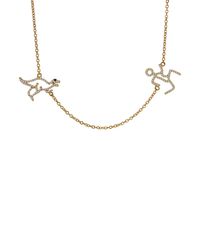 Khai Khai | Metallic Man Dinosaur Necklace | Lyst