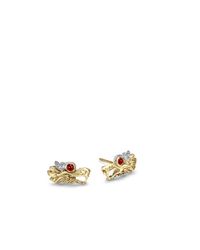 John Hardy | Metallic Legends Naga Extra Small Dragon Head Studs Earrings | Lyst