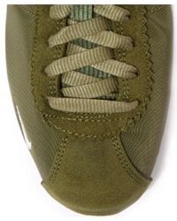 nike cortez womens olive green
