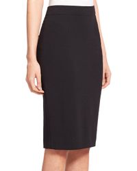 escada wool skirt